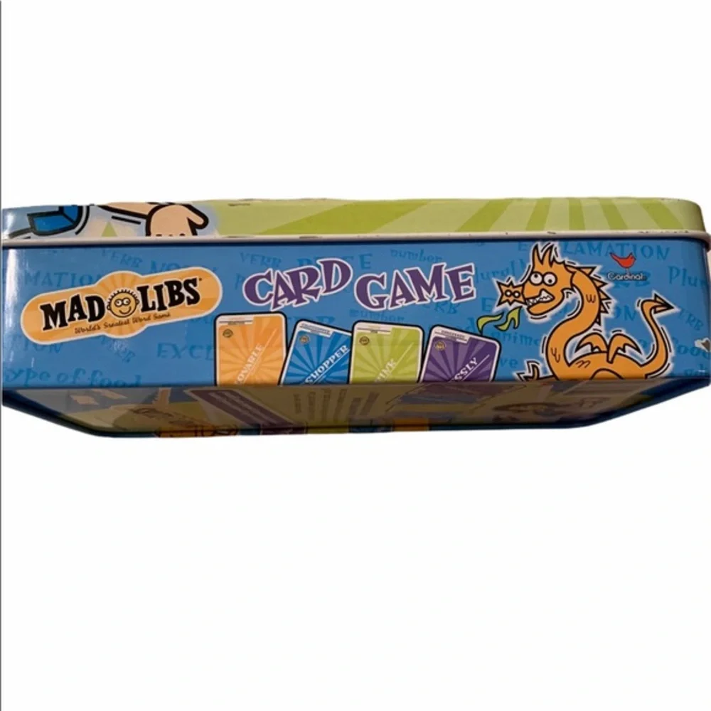 Mad Libs Card Game Ages 8 and up